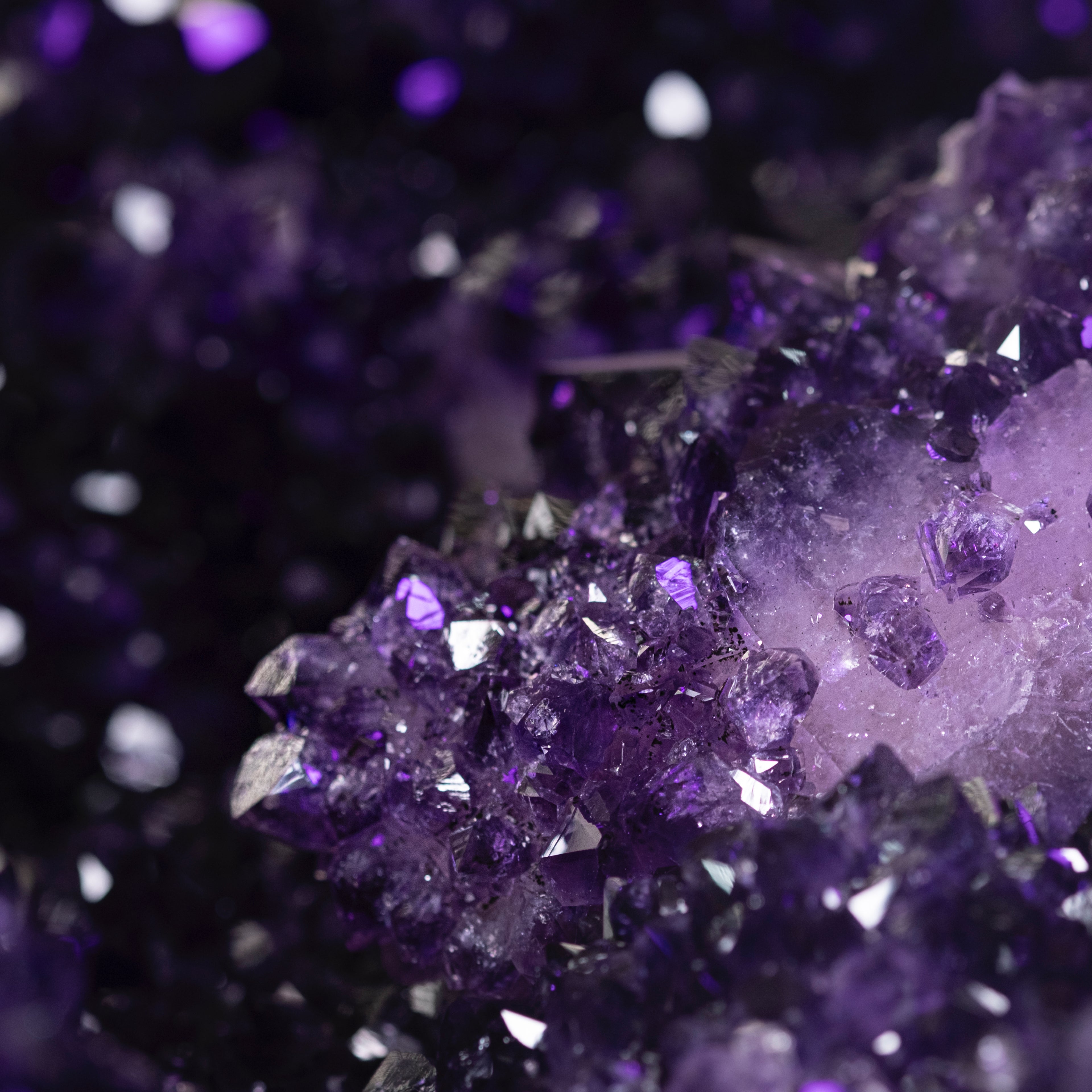 Amethyst Angel Wings